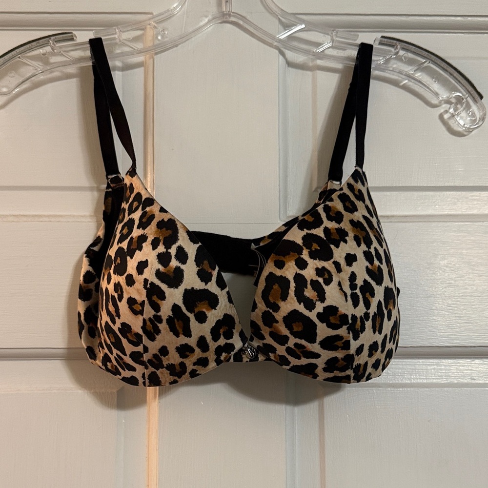 Victoria’s Secret leopard So obsessed push up Bra